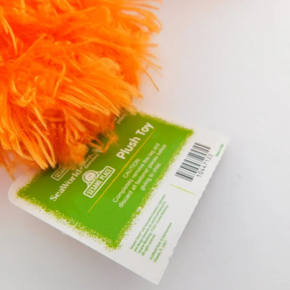New Large RUDY Orange Plush Exclusive Sesame Street Place 16